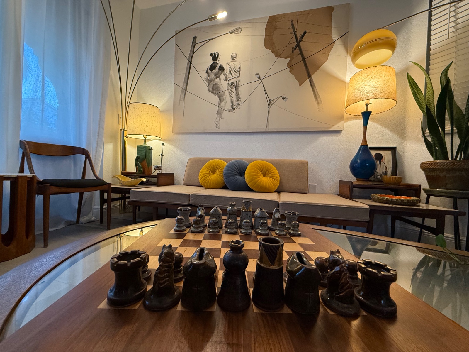 Mid Century Modern interior by Ivelixy Ricano Santana